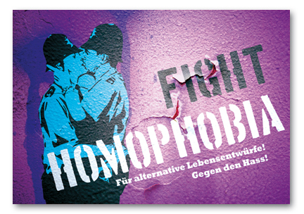 Vorschau des Stickers Fight Homophobia